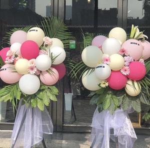 气球花篮/木质三角架/07#