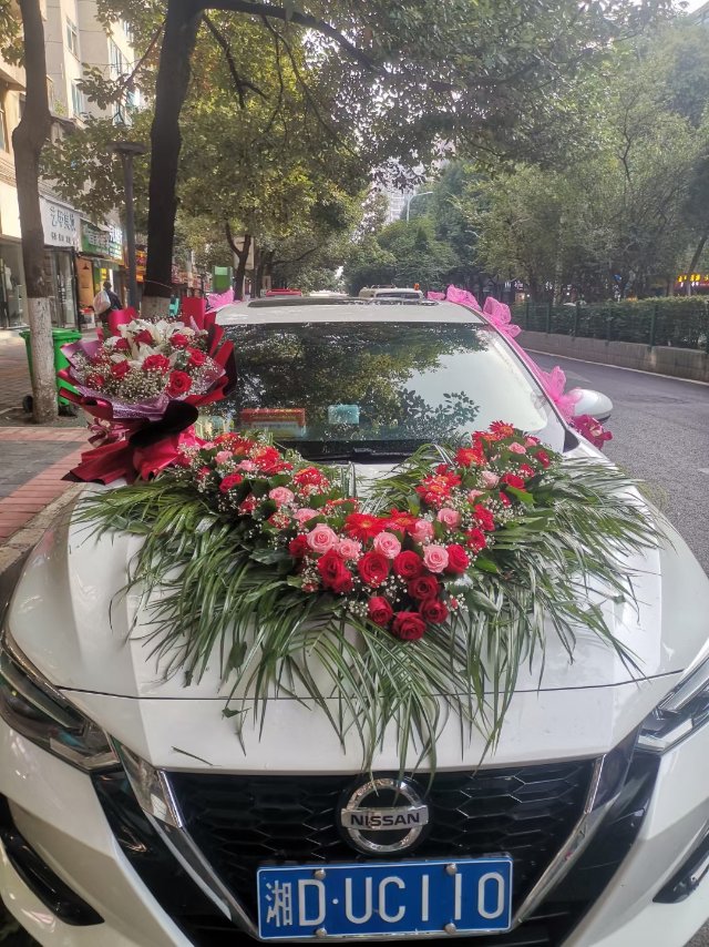 红玫瑰/粉玫瑰/花车/21#