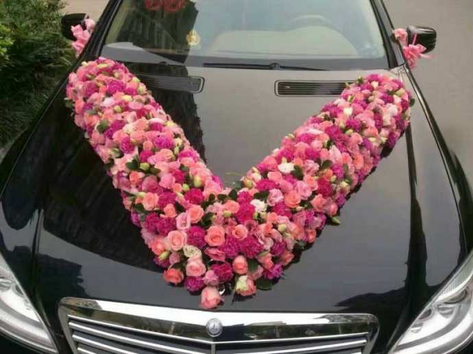 彩玫V型花车/100#