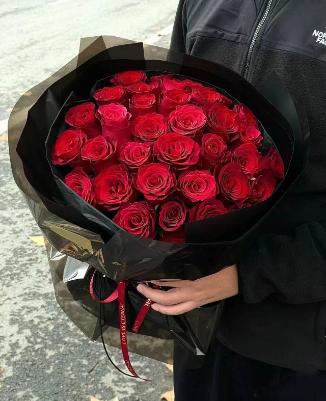红玫瑰花束/6#