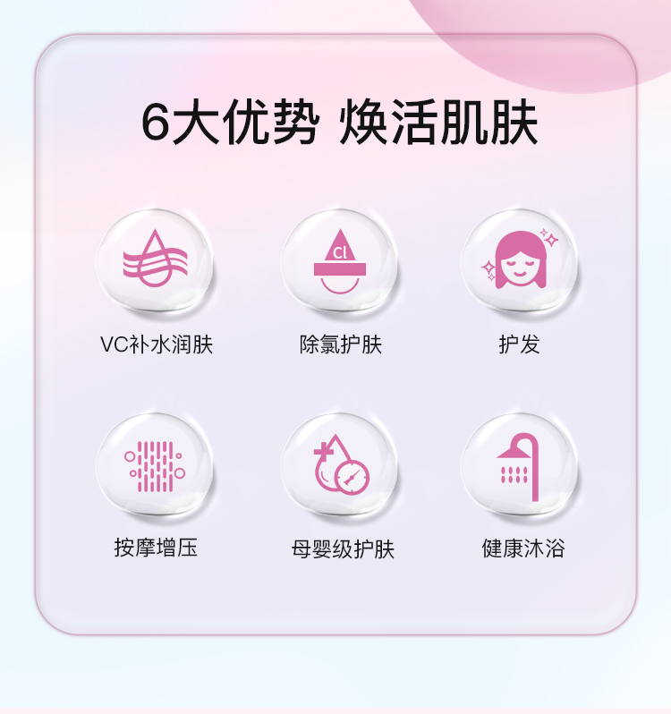 VC润肤除氯花洒过滤器