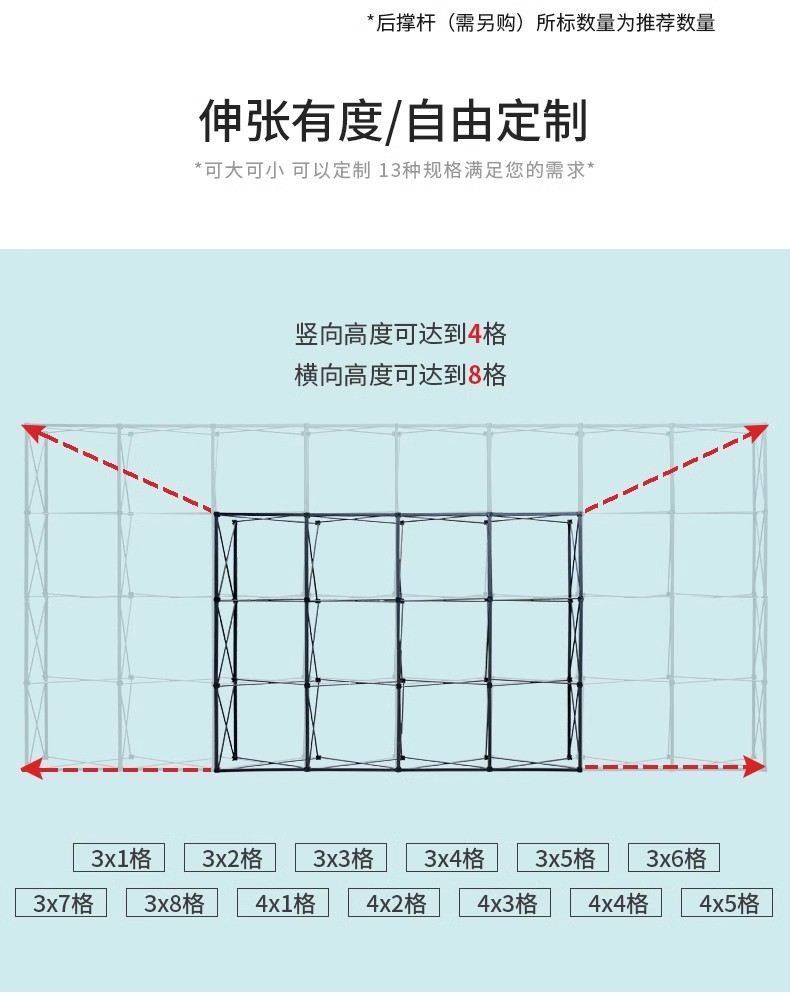 拉网展架