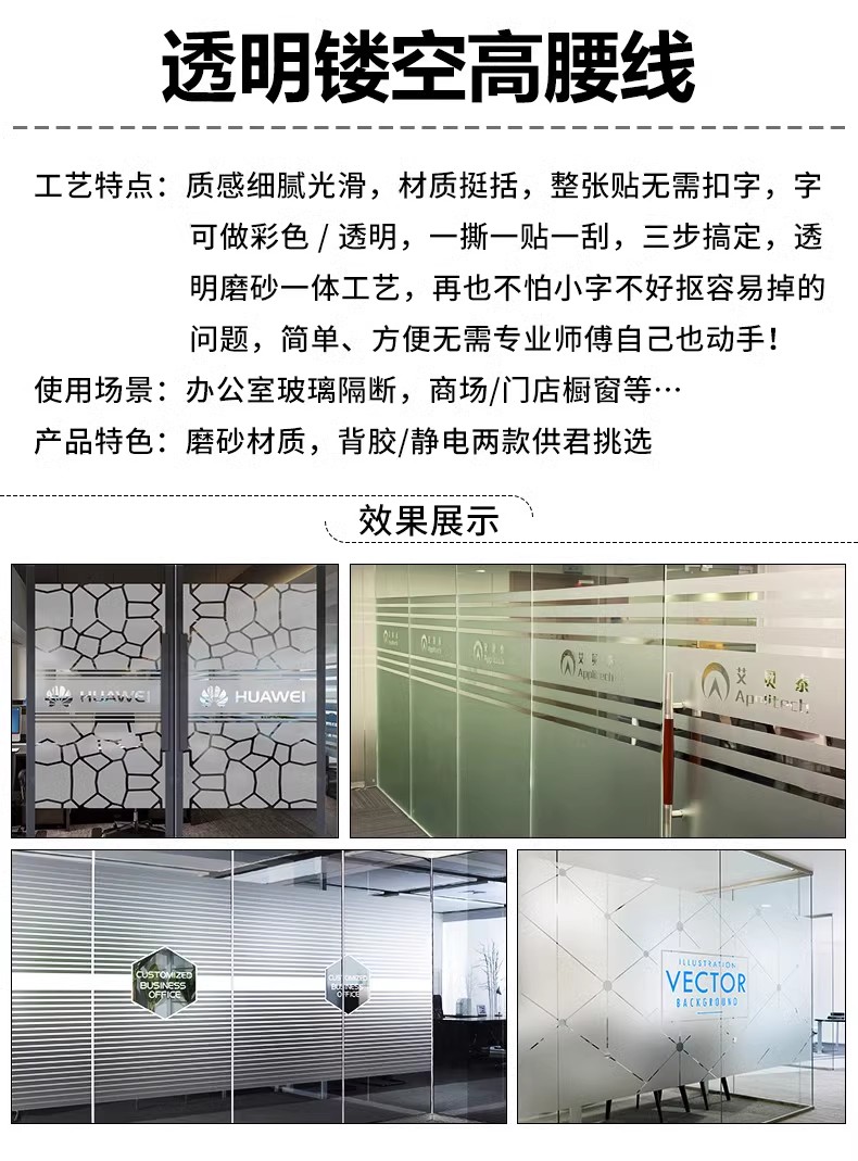 玻璃腰条