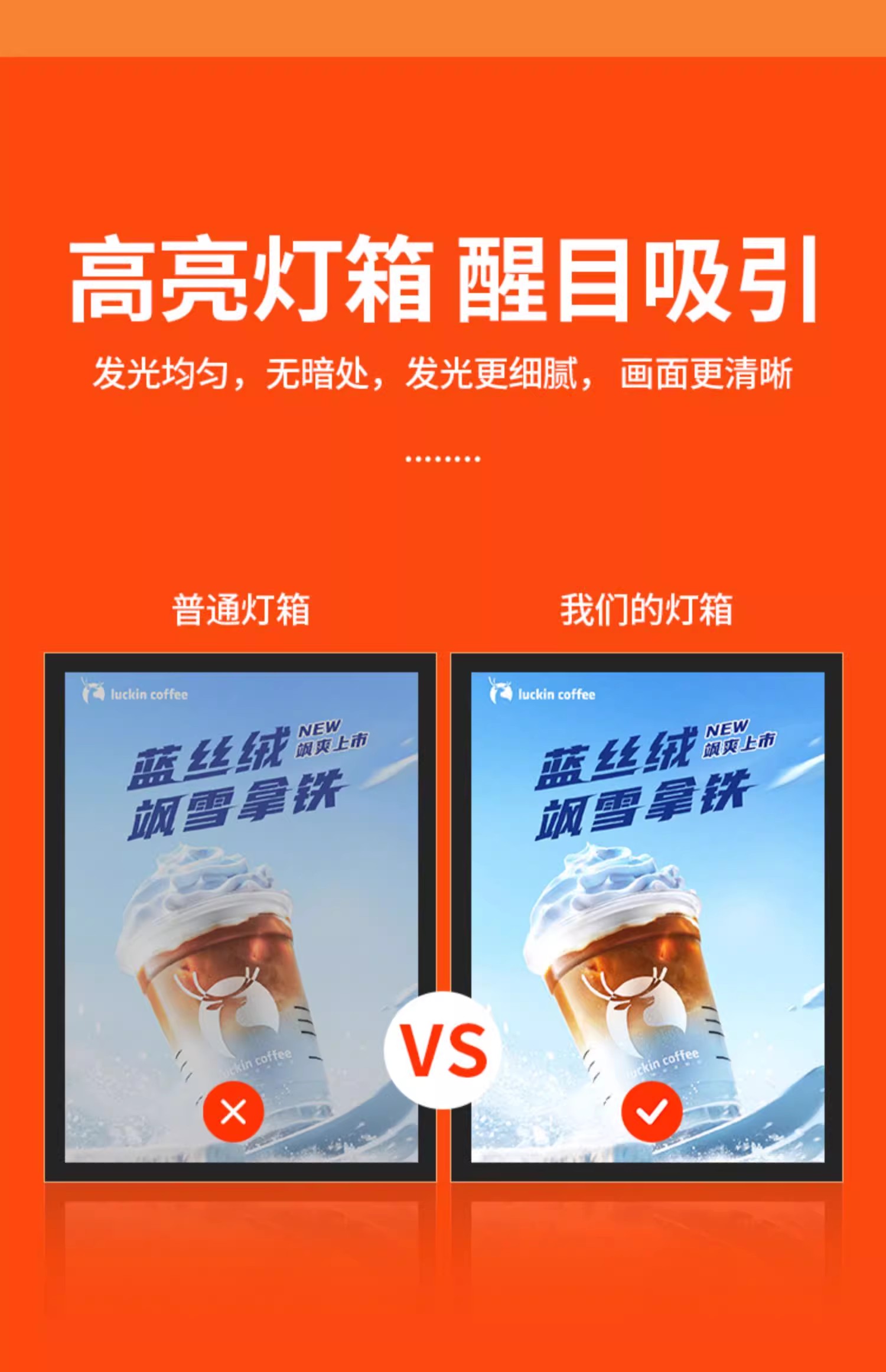 超薄磁吸灯箱