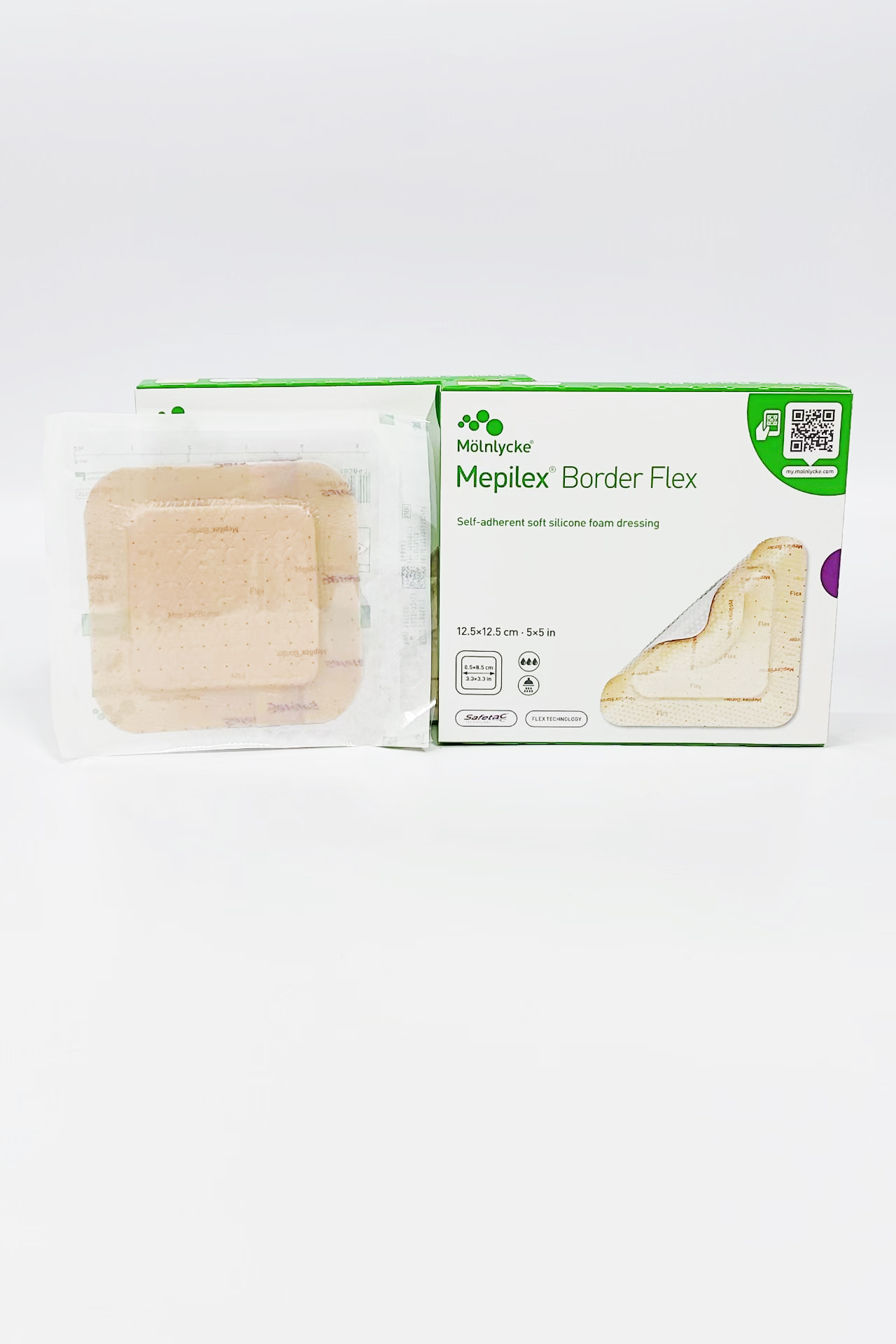 新美皮康有边型泡沫敷料12.5*12.5cm