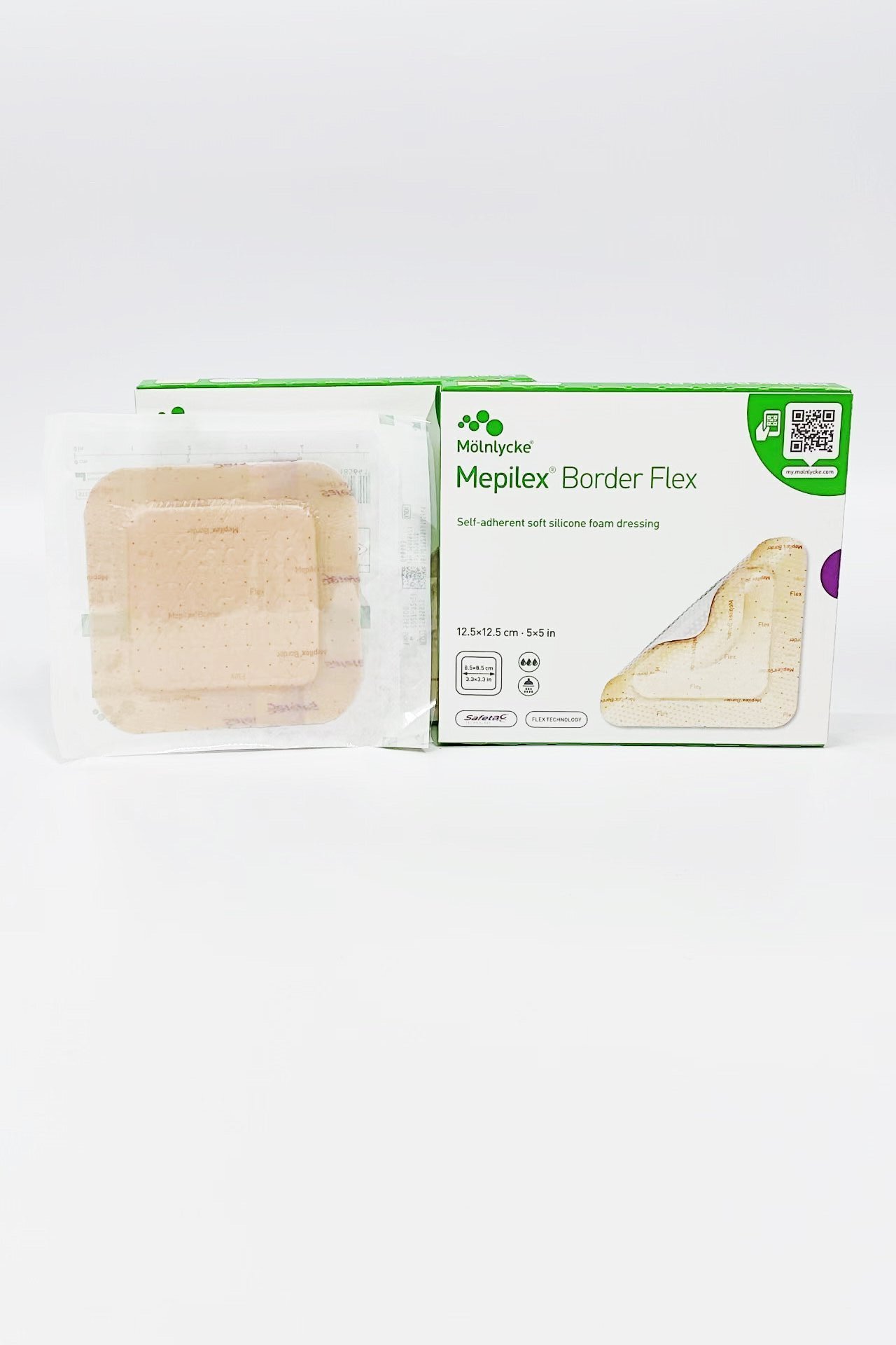 新美皮康有边型泡沫敷料12.5*12.5cm