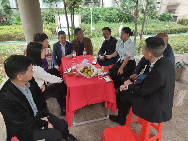 海南省小微企业协会走访会员企业——海南手联手创业服务有限公司“好用”连锁社区超市