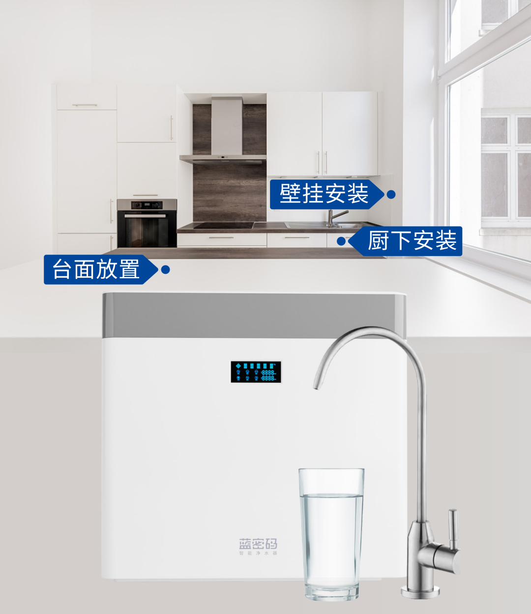 蓝密码智能净水器