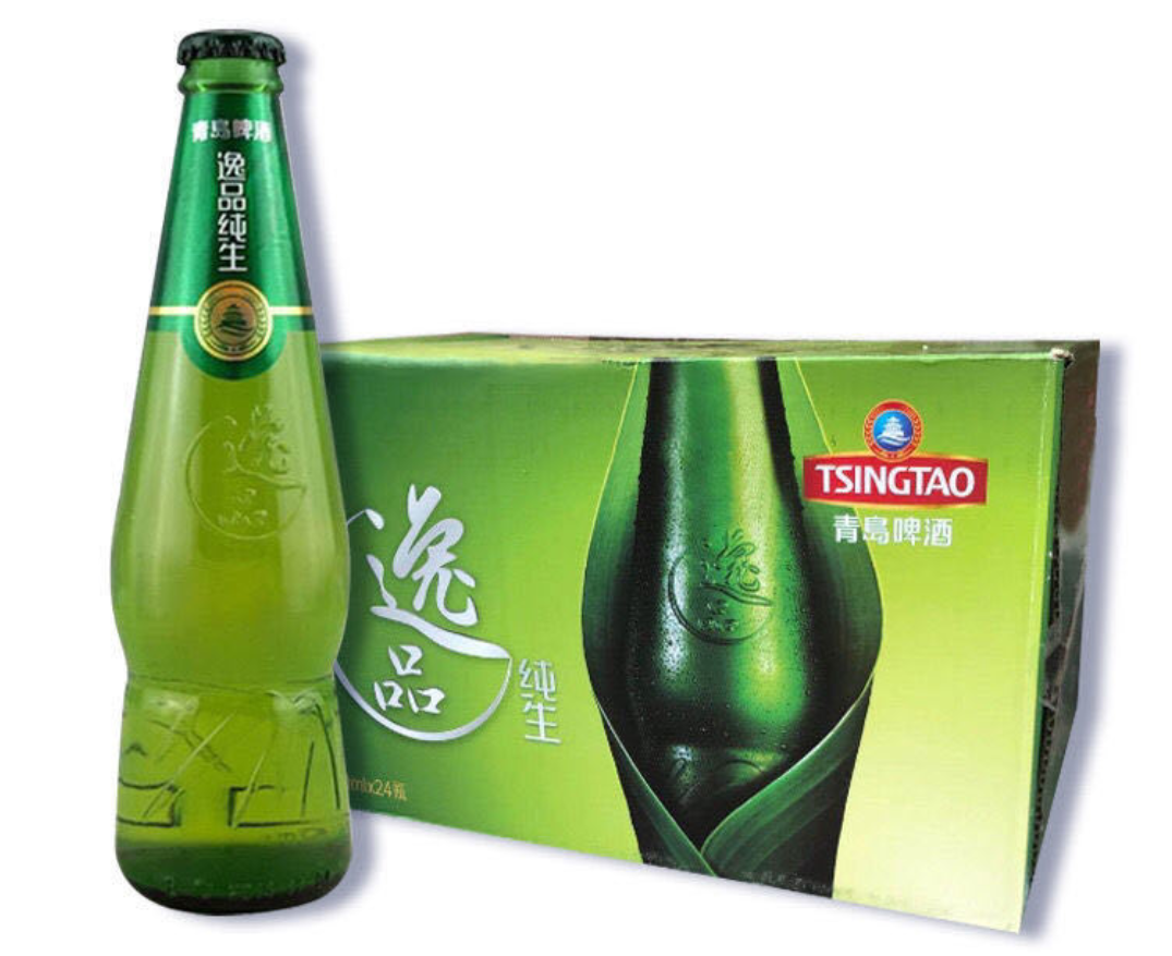 青岛啤酒逸品纯生正宗原厂生产450ml×12瓶/箱
