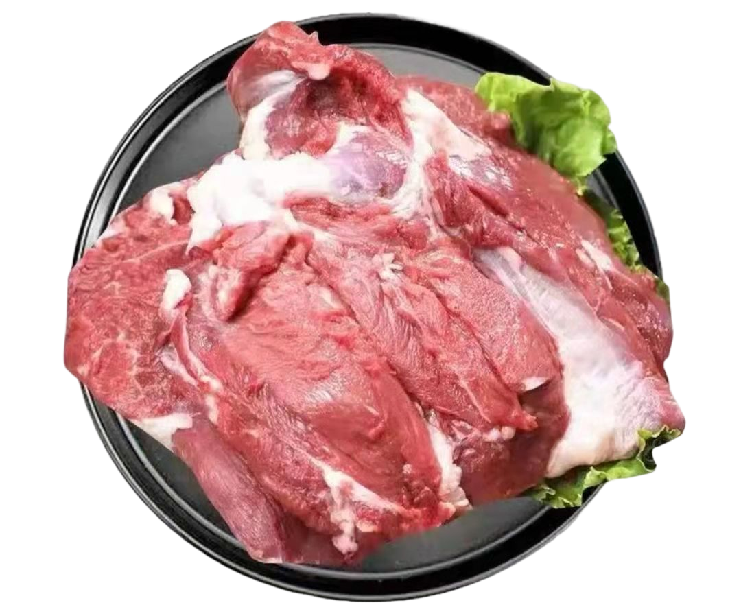 【清真】新鲜羊肉羊腿肉食材500g ±50g批发（4197）
