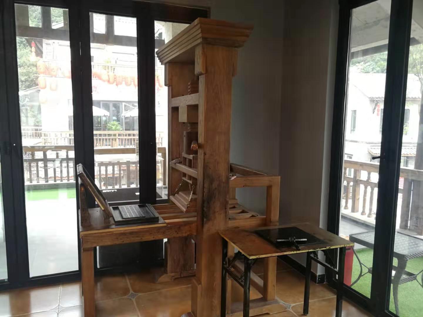 古腾堡木制活版印刷机（复刻版）