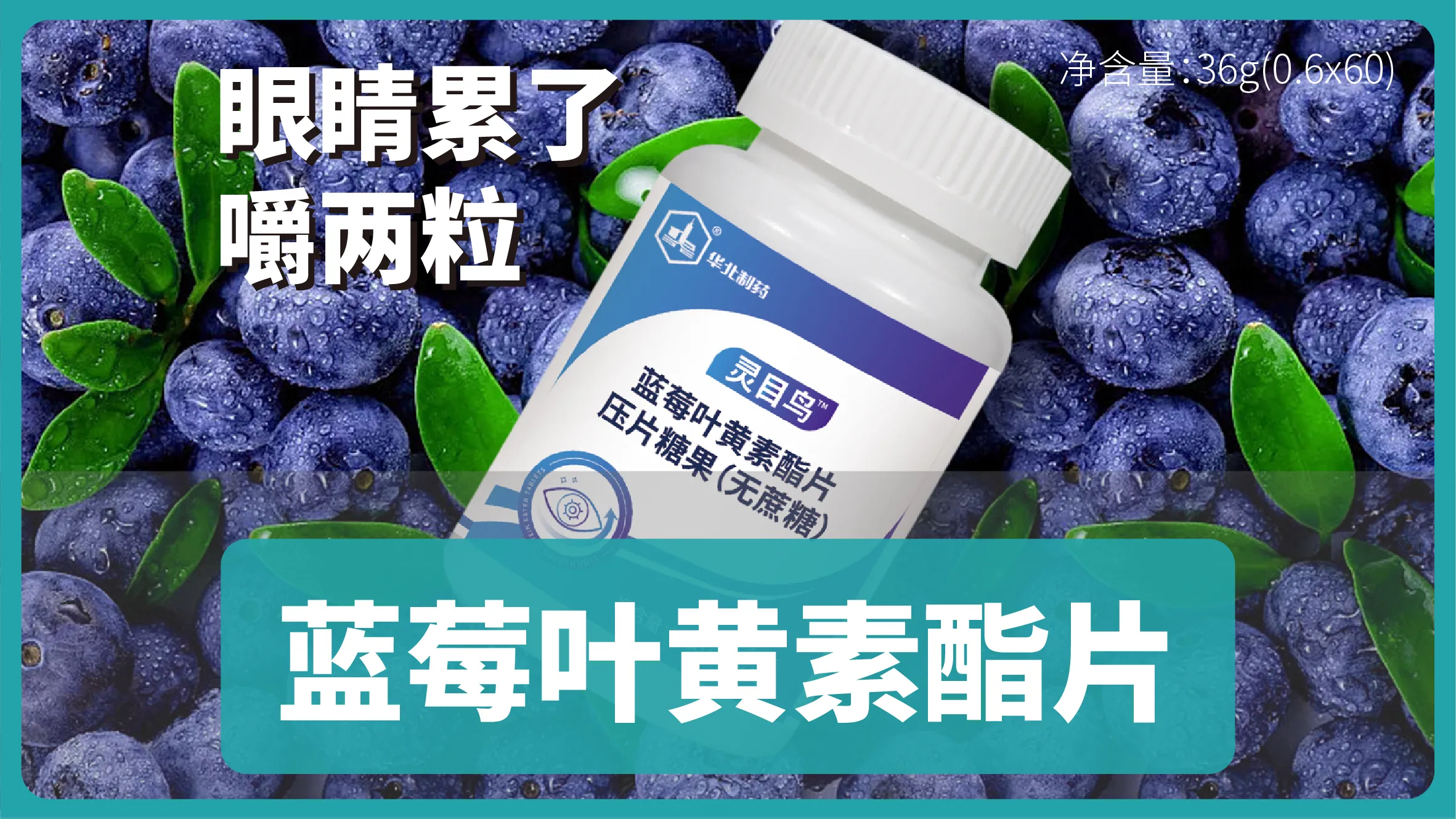 蓝莓叶黄素酯片1瓶
