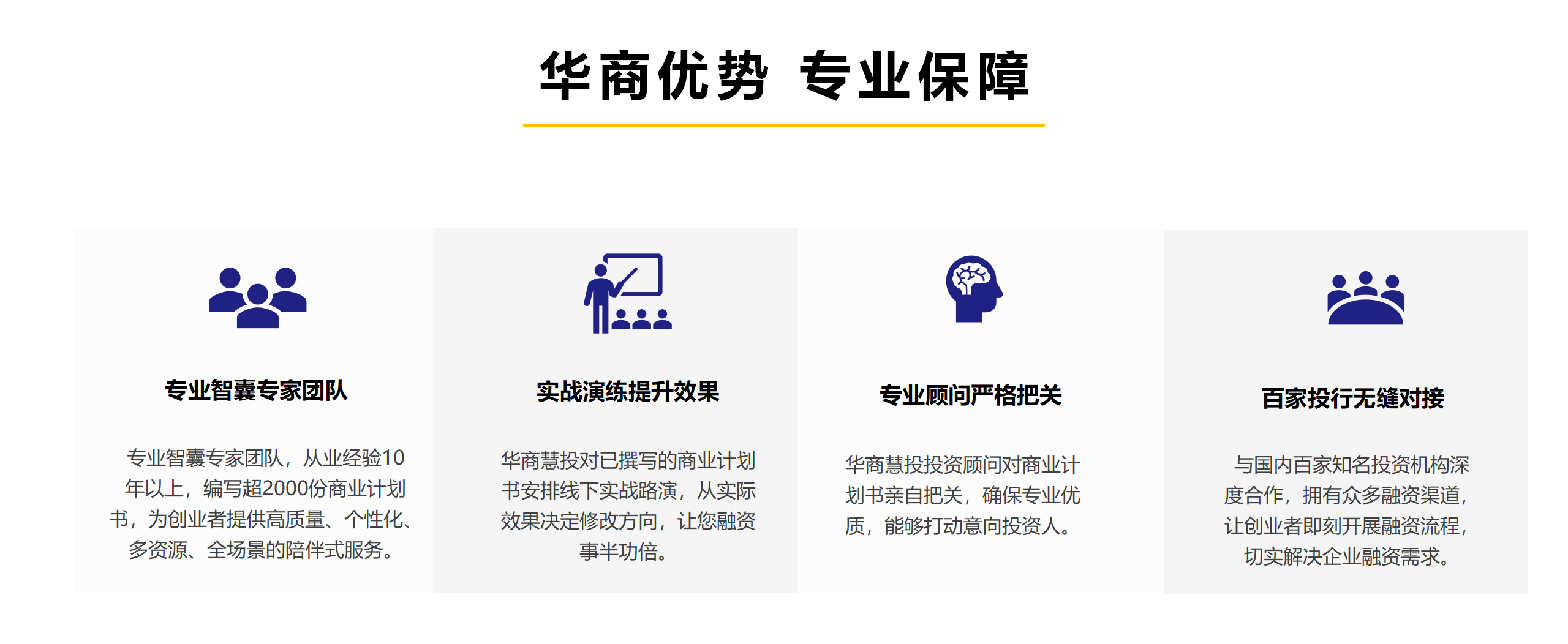 专业定制商业计划书