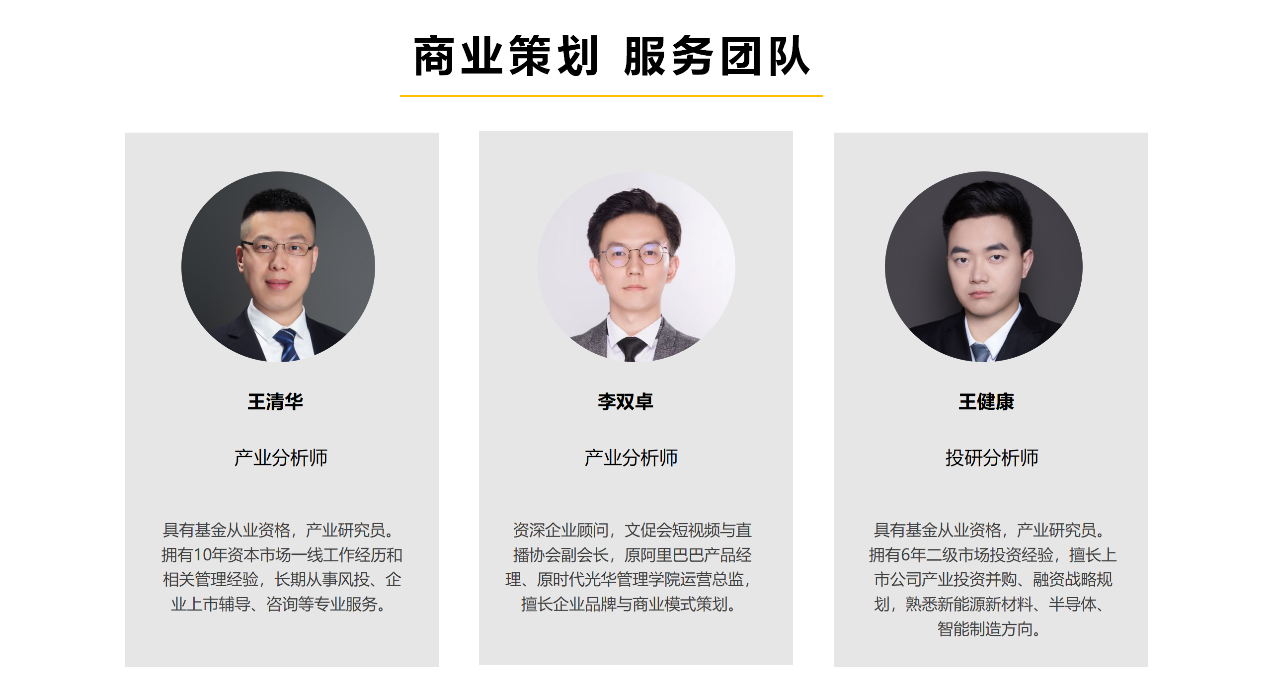 专业定制商业计划书