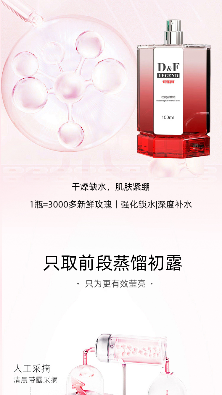 唐花传奇玫瑰活肤水