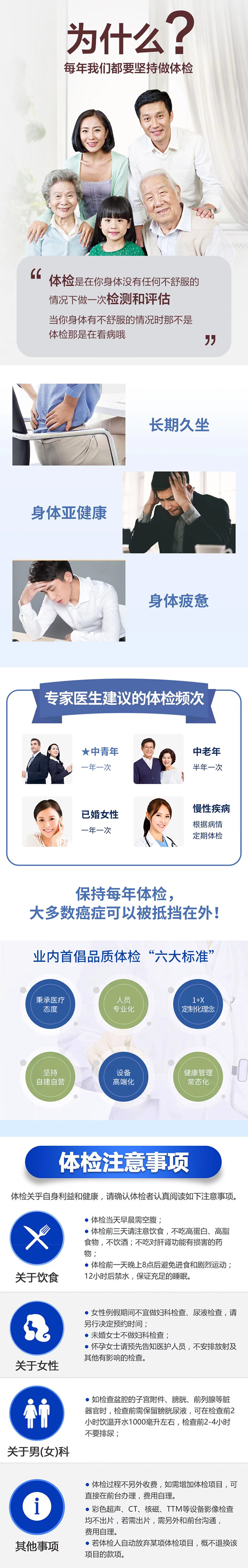 东区医院体检套餐A