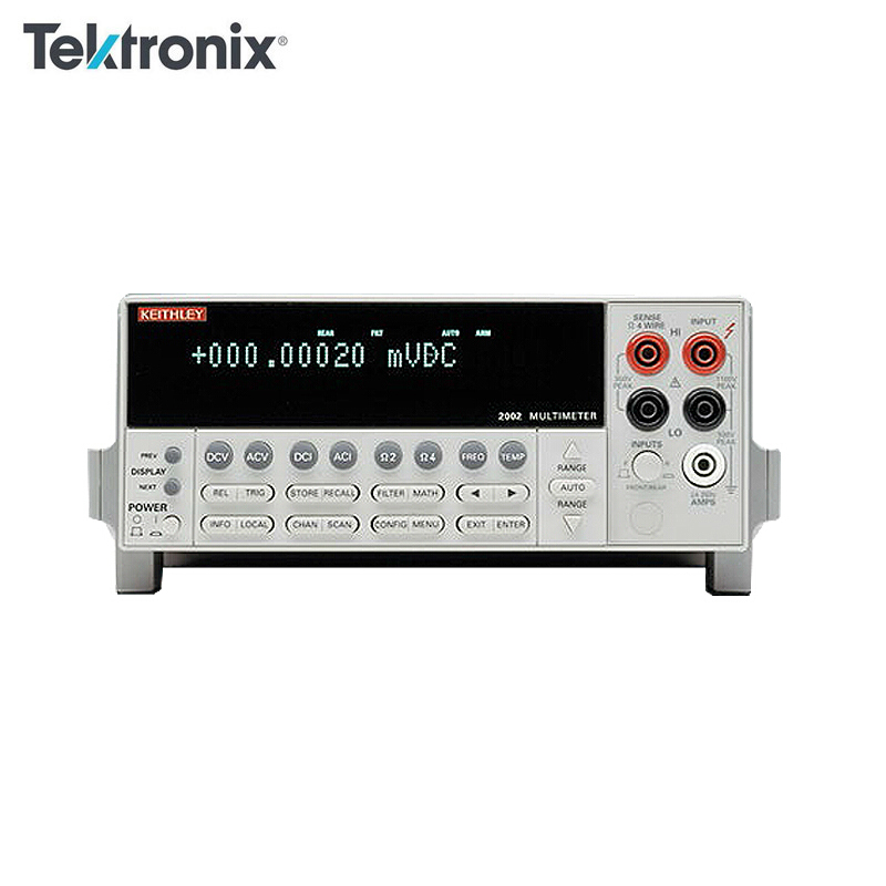 Keithley 2002 系列：配有扫描功能的 8½ 位万用表