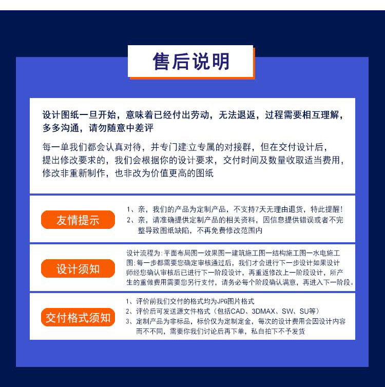 【定制设计】乡村别墅自建房量身定制设计图全套图纸（打印版）