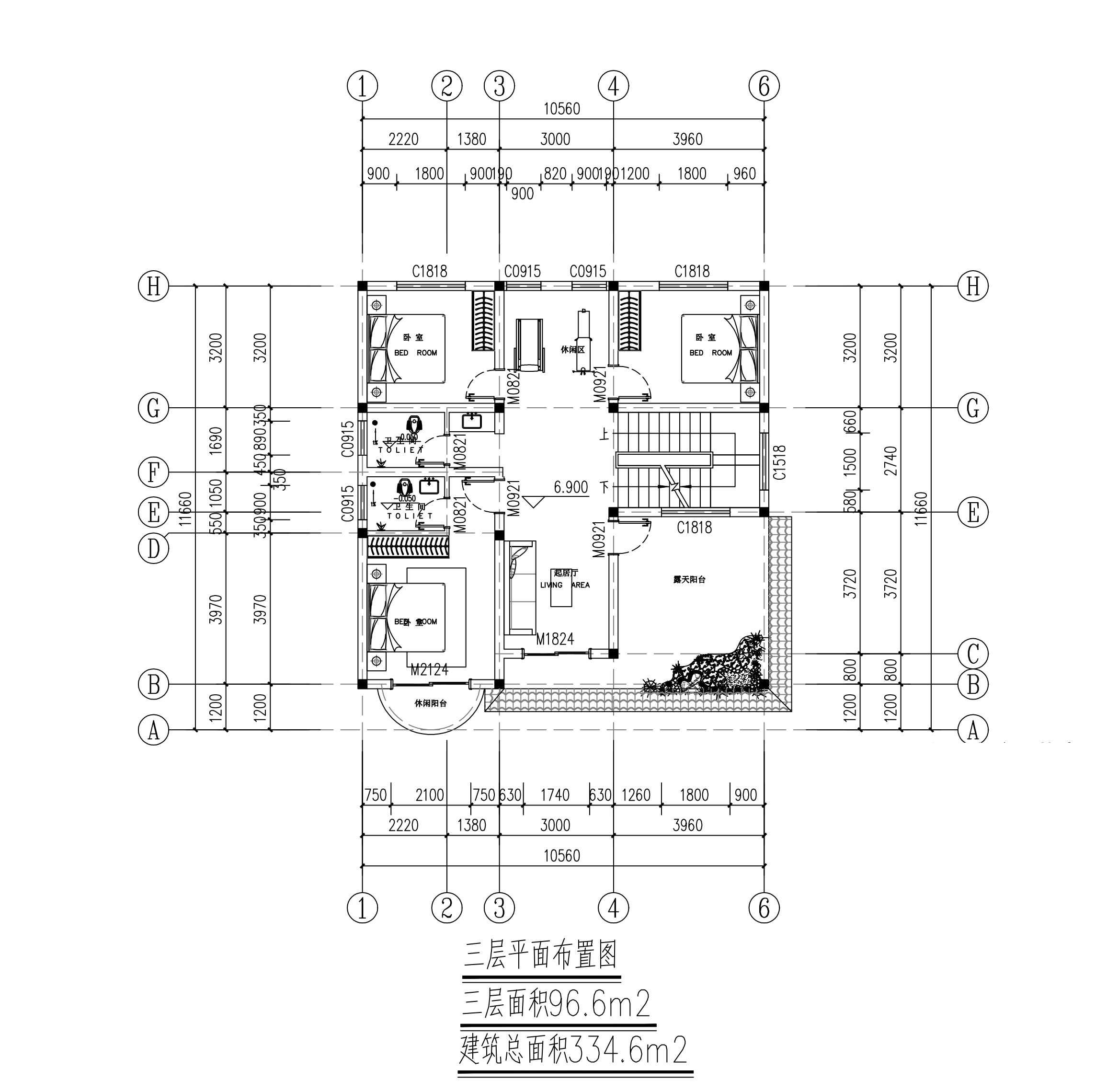 【F008款】成品图纸欧式三层乡村别墅农村自建房设计图纸（全套图纸）打印版.....