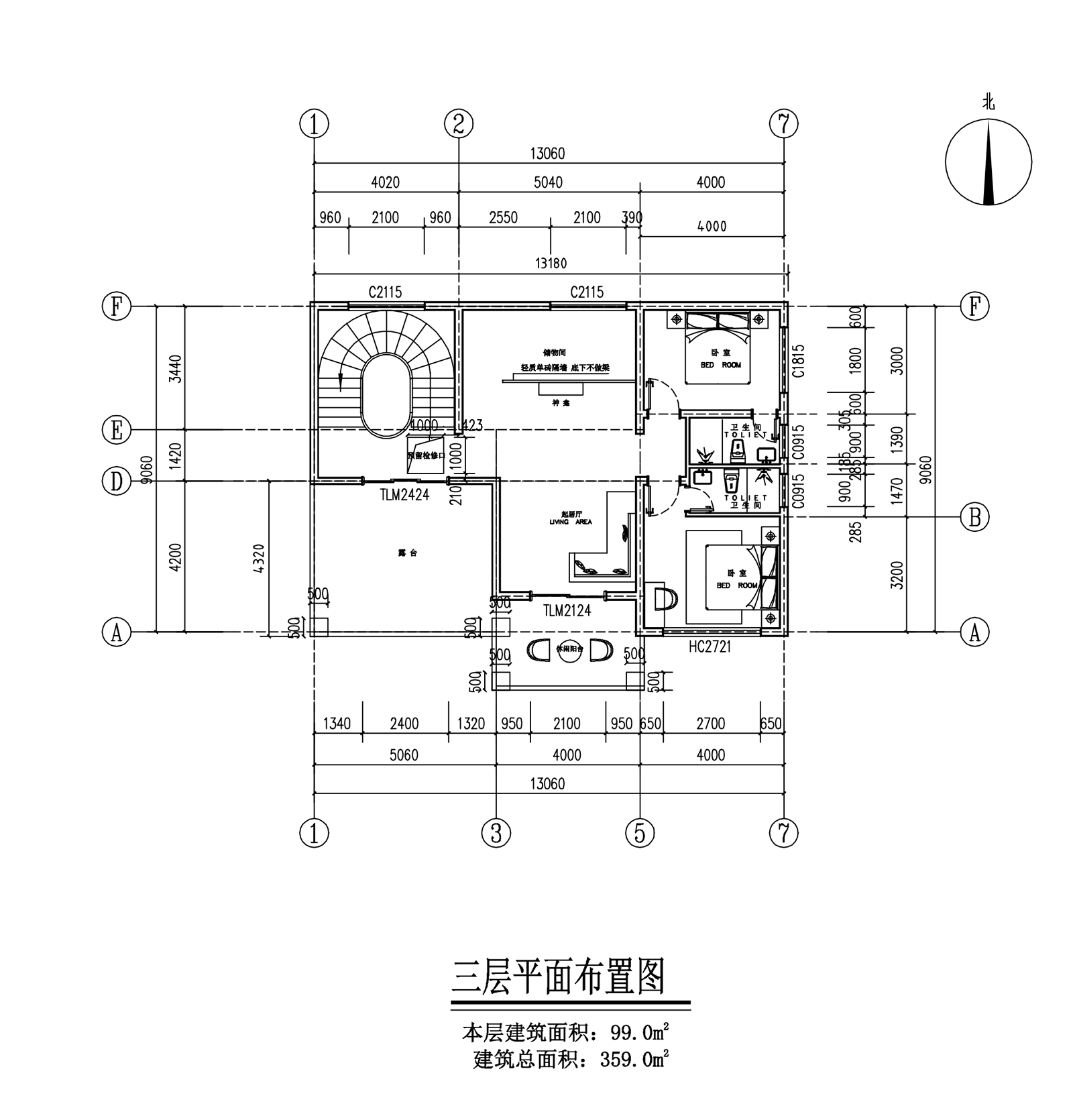 【F020款】成品图纸欧式三层乡村别墅农村自建房设计图纸（全套图纸）打印版.....