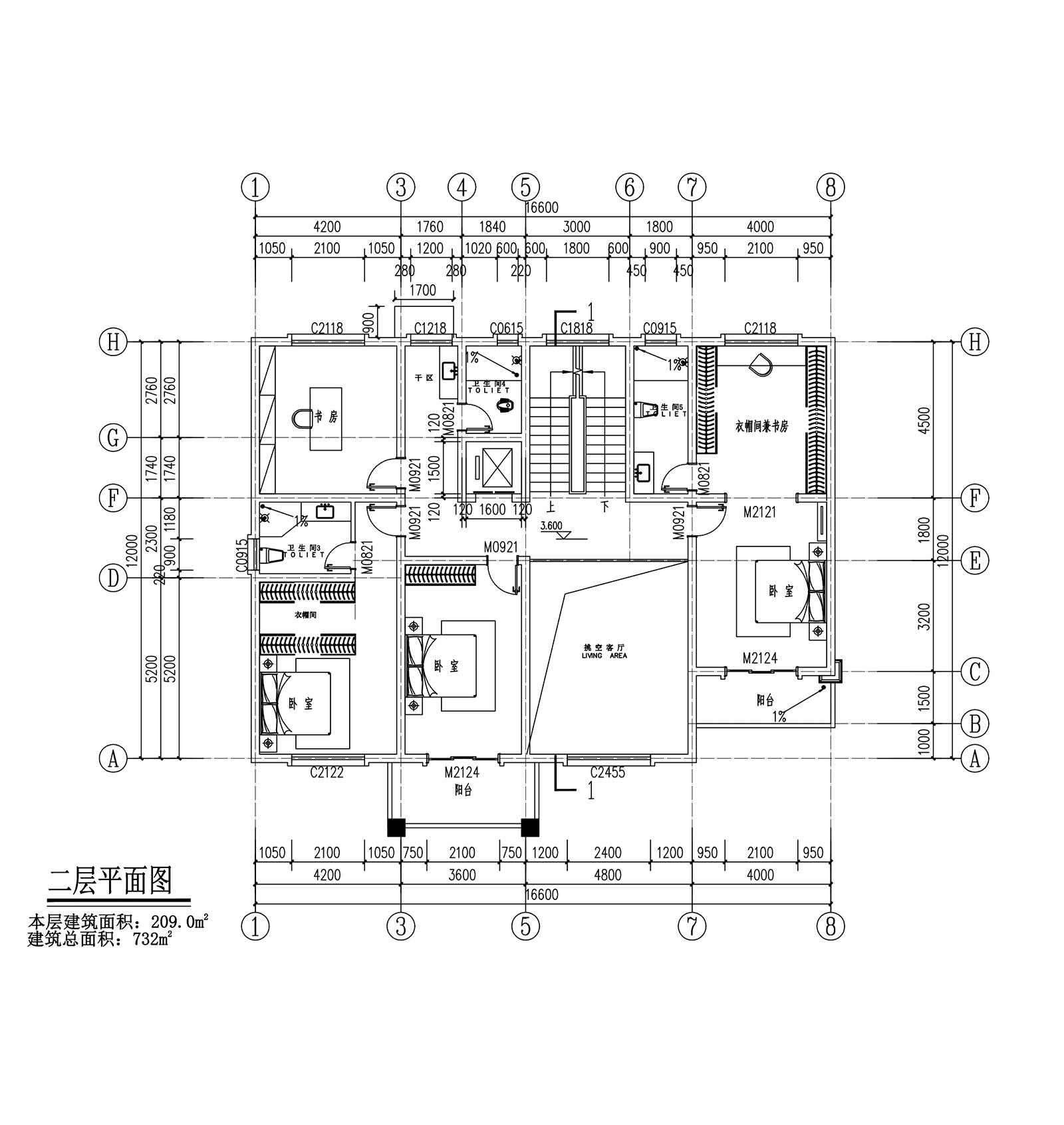 【F047款】成品图纸欧式三层带地下室挑高客厅乡村别墅农村自建房设计图纸（全套图纸）打印版.....