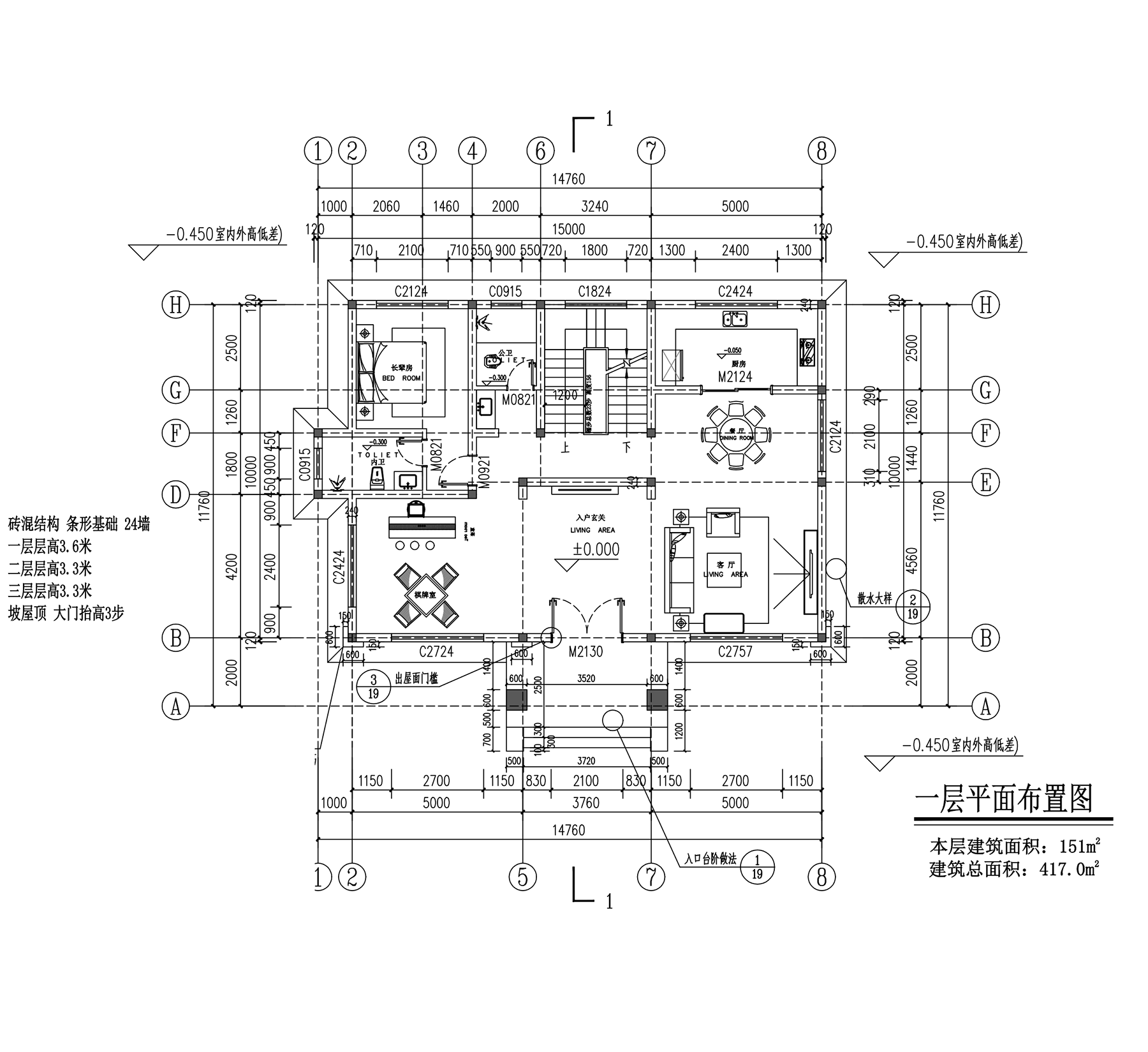 【F048款】成品图纸海派三层乡村别墅农村自建房设计图纸（全套图纸）打印版.....