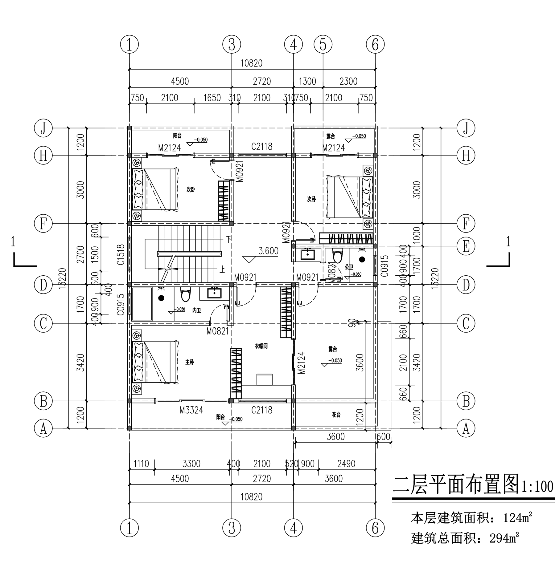 【F058款】成品图纸现代三层乡村别墅农村自建房设计图纸（全套图纸）打印版.....