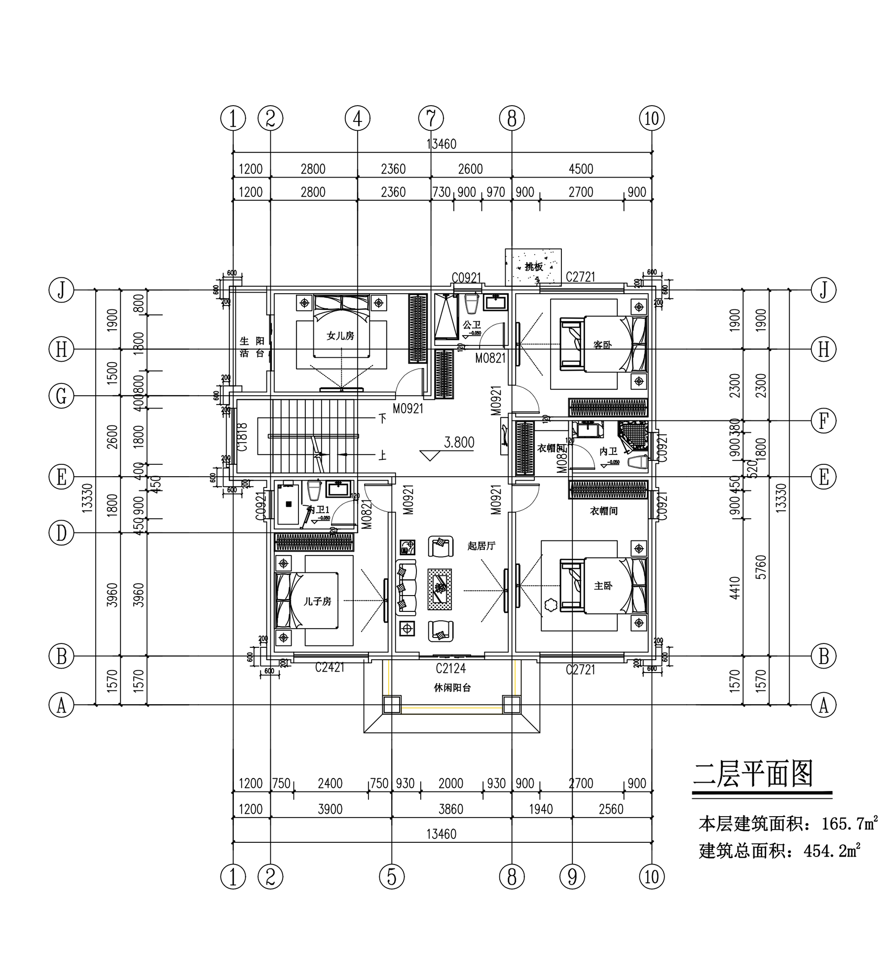 【F073款】成品图纸欧式三层乡村别墅农村自建房设计图纸（全套图纸）打印版.....