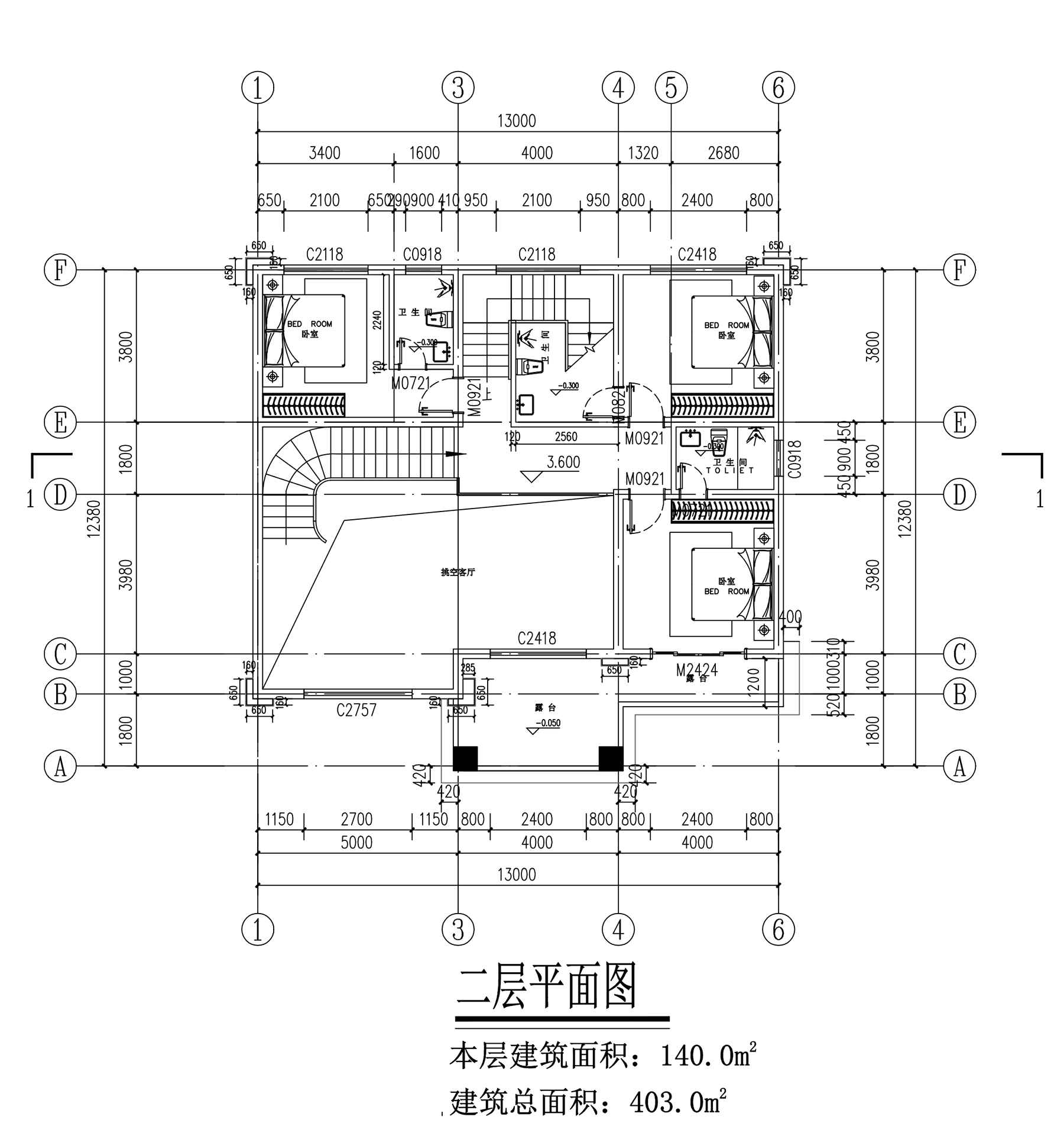 【F075款】成品图纸欧式三层乡村别墅农村自建房设计图纸（全套图纸）打印版.....