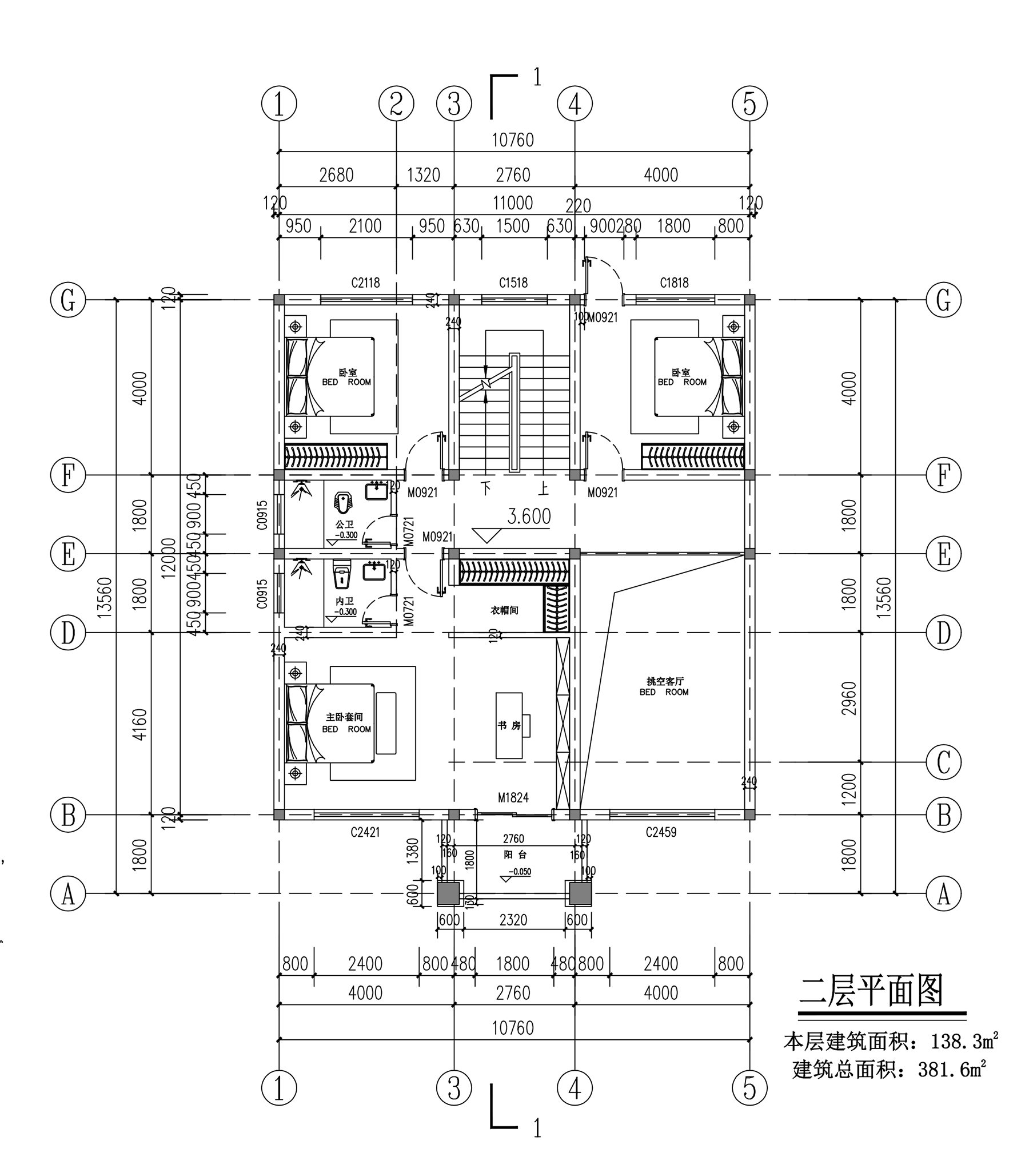 【F076款】成品图纸新中式三层乡村别墅农村自建房设计图纸（全套图纸）打印版.....