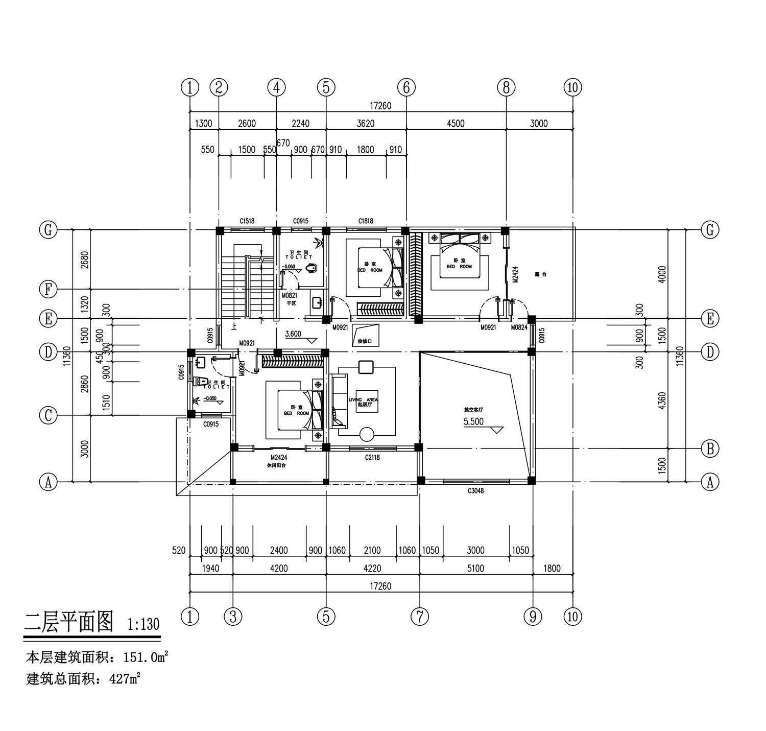 【F103款】成品图纸欧式二层带地下室乡村别墅农村自建房设计图纸（全套图纸）打印版.....