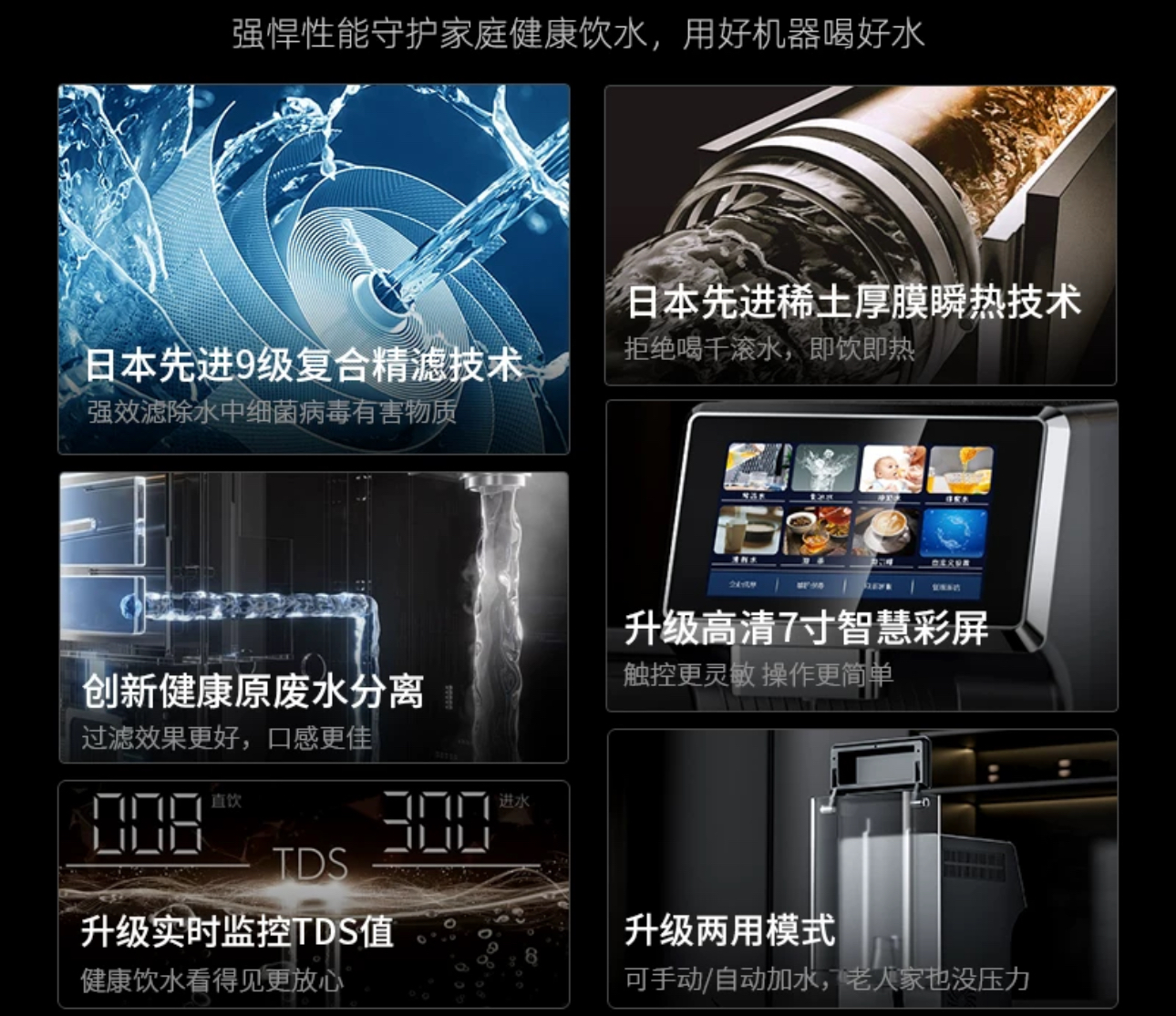 放鹤春宇旗舰款富氢净饮机