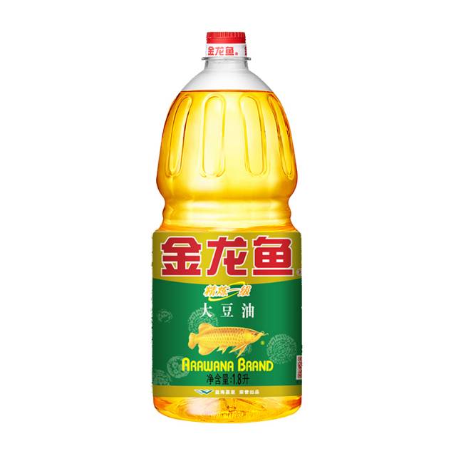 金龙鱼精炼一级1.8L大豆油（请在线下实体店购买）