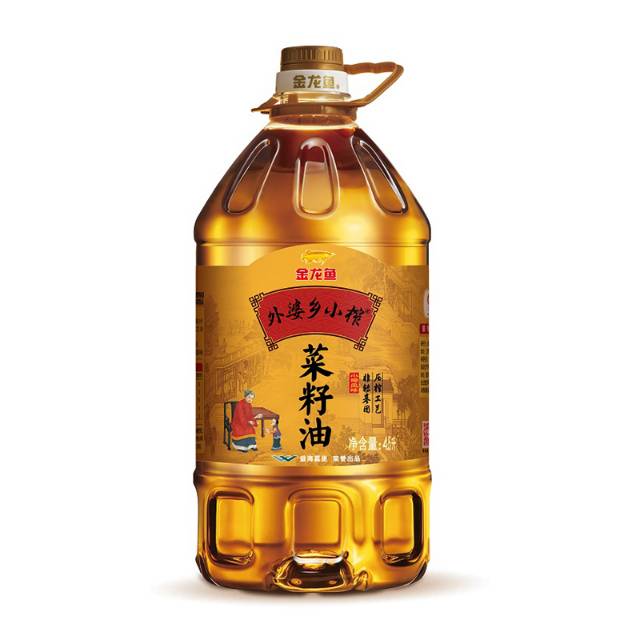 金龙鱼外婆乡小榨菜籽油4.5升（请在线下实体店购买）