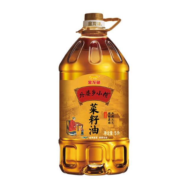 金龙鱼外婆乡小榨菜籽油5升（请在线下实体店购买）
