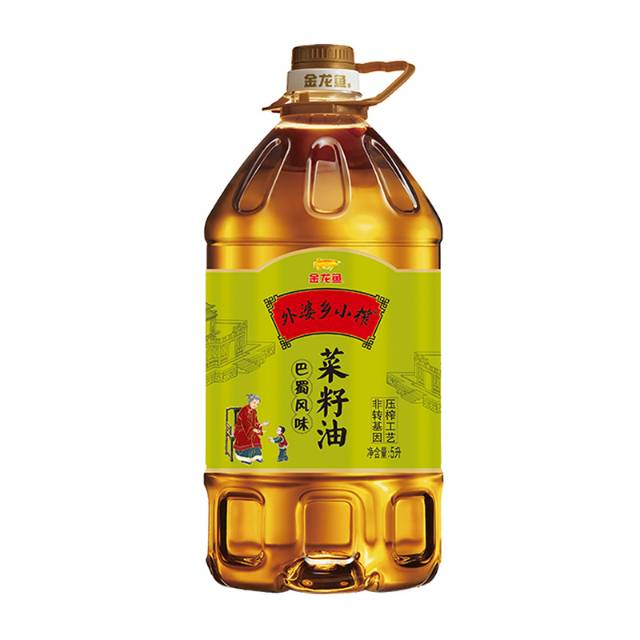 金龙鱼外婆乡小榨巴曷风味菜籽油5升（请在线下实体店购买）