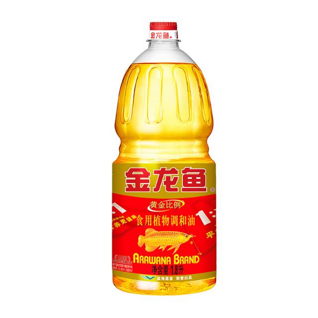 金龙鱼黄金比例食用植物调和油1.8升（请在线下实体店购买）
