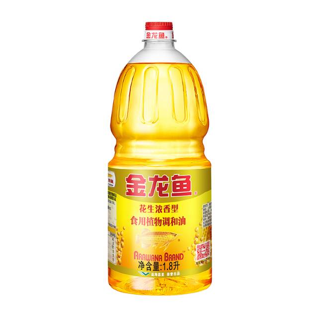 金龙鱼花生浓香型食用植物调和油1.8（请在线下实体店购买）