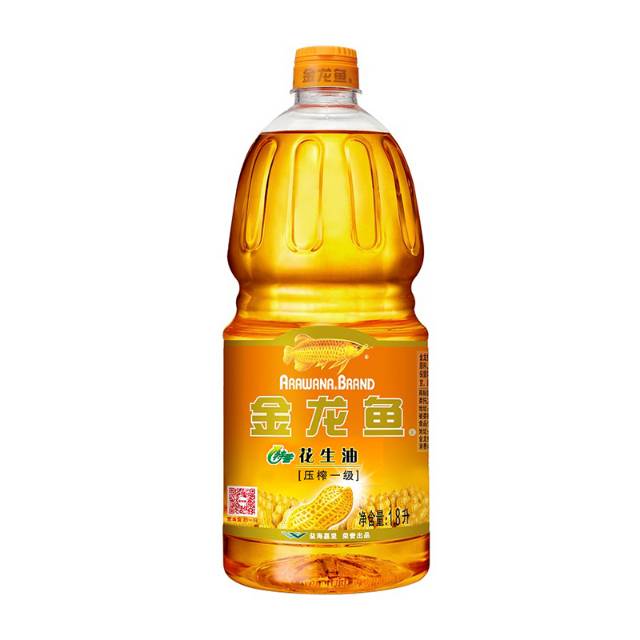 金龙鱼花生油压榨一级1.8升（请在线下实体店购买）