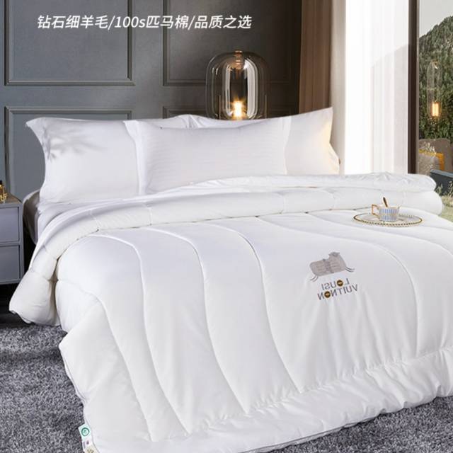 百福呈祥钻石细羊毛（抗菌）专利加厚冬被2.5公斤
