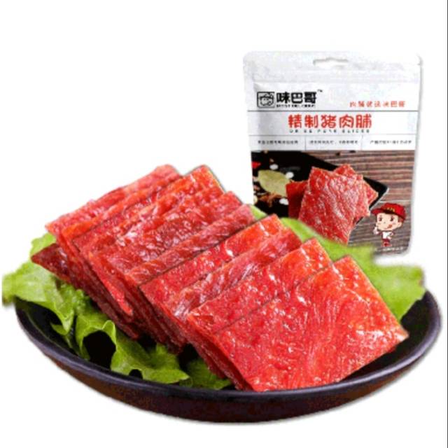 100克烘烤香辣猪肉脯（请在线下实体店购买）