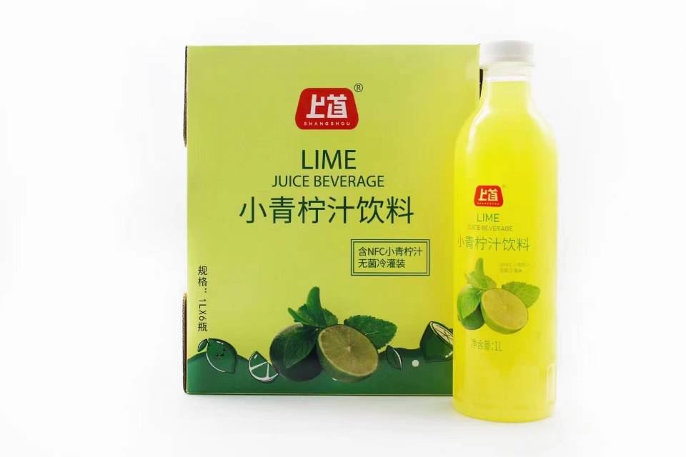 上首小青柠汁饮料1Lx6瓶（请在线下实体店购买）