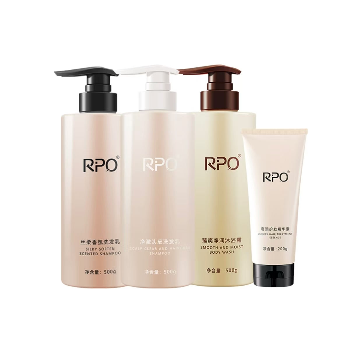 RPO净澈洗护沐浴四件套装