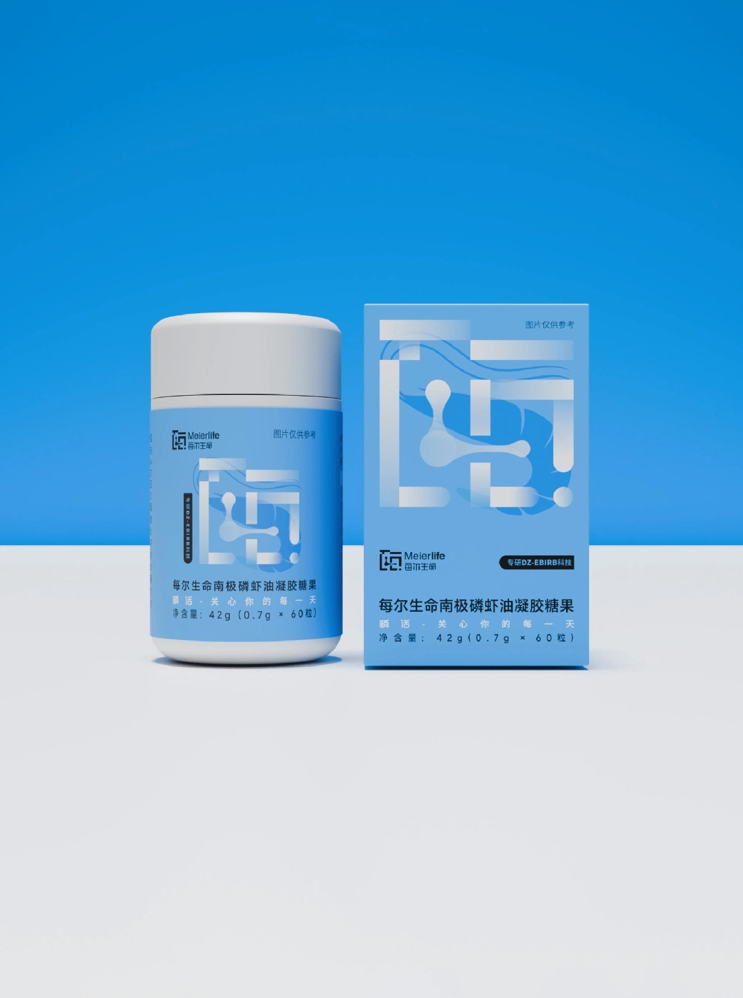 每尔生命  南极磷虾油凝胶糖果