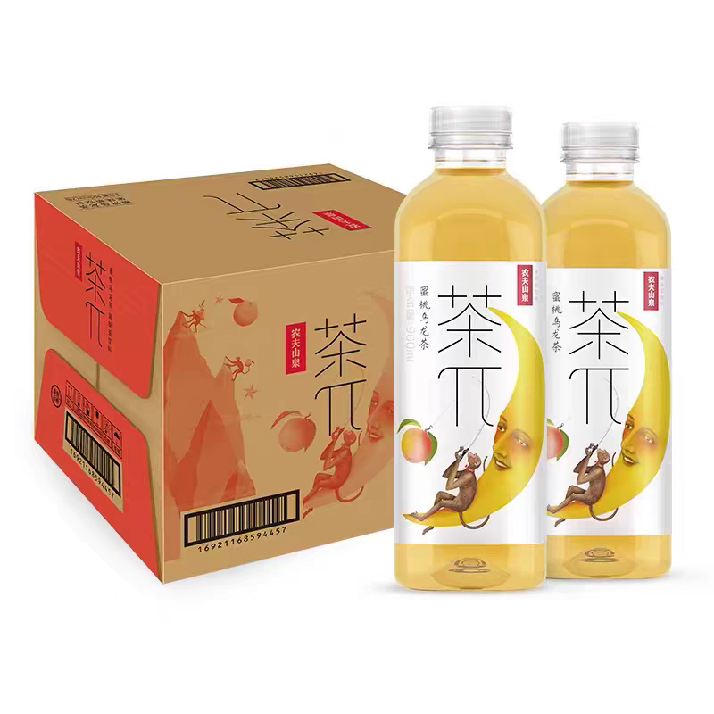 果味茶蜜桃乌龙茶900mlX12瓶/箱   52元/箱（请在线下实体门店购买）