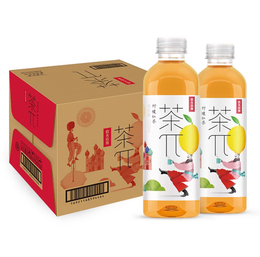 果味茶柠檬红茶900mlX12瓶/箱  52元/箱（请在线下实体门店购买）