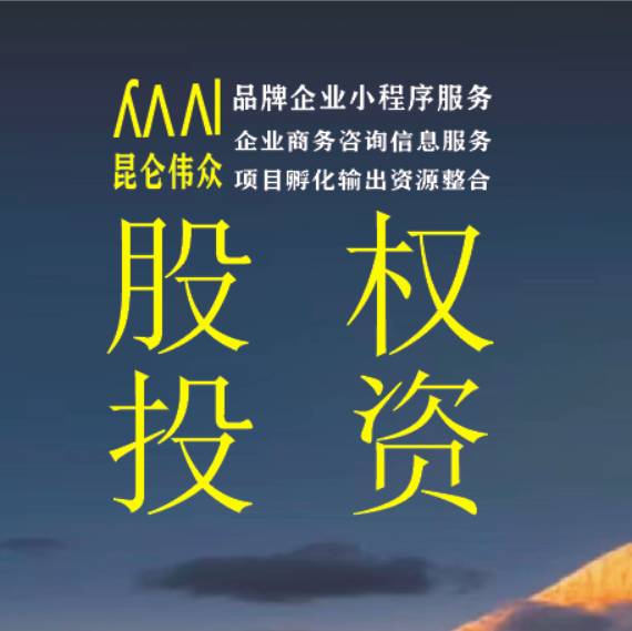 优质项目服务输出投资共建和企业融资服务说明