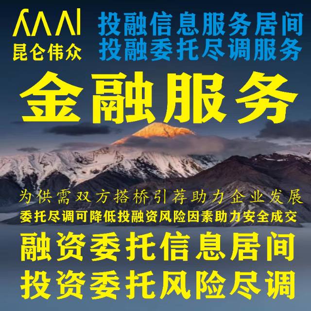 投融资服务合同意向保证金