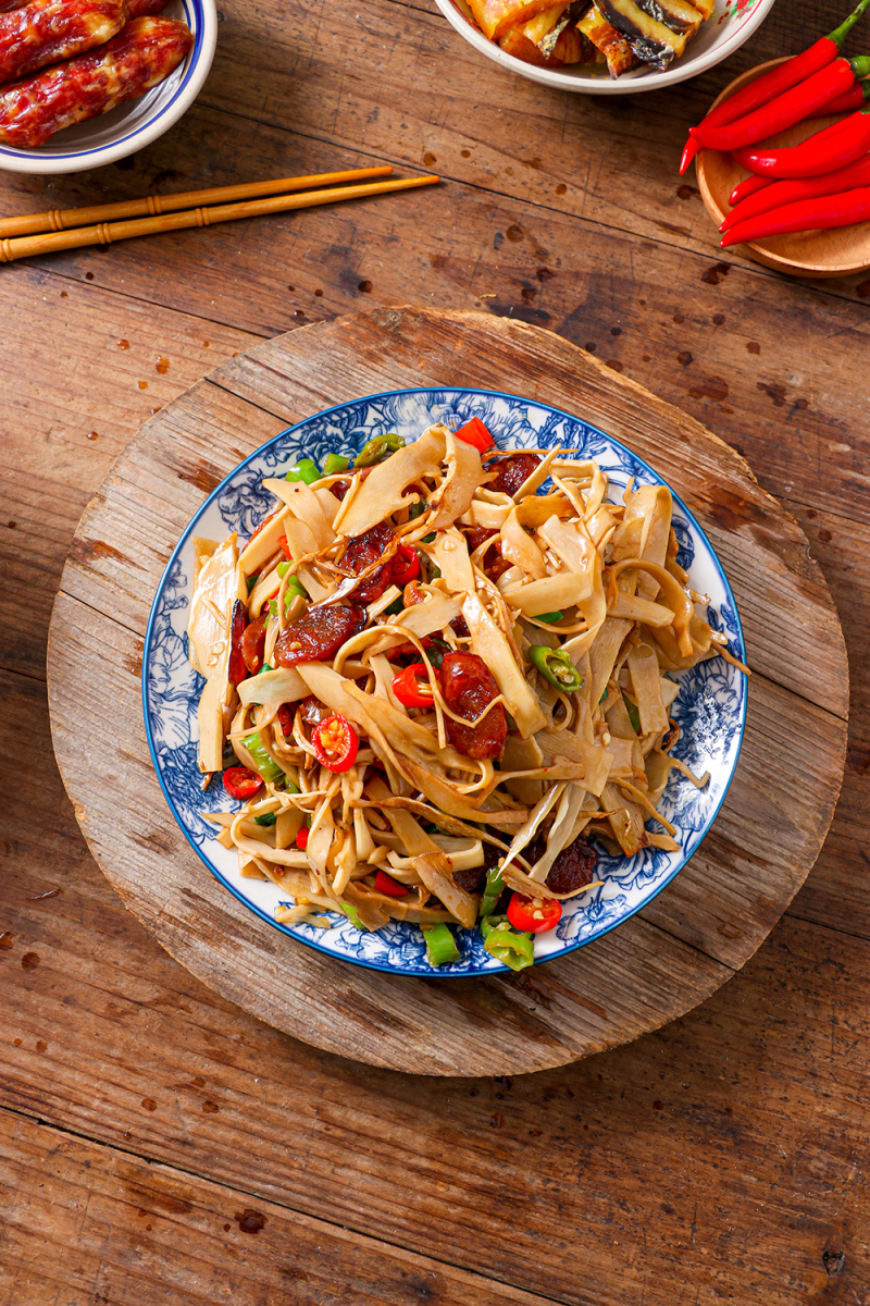 [308项无农残检测]竹帮主有机水煮笋&middot;非遗工 艺&middot;地标农产品.0添加健康食材.福建特产原味笋片 268q