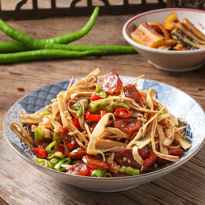 [308项无农残检测]竹帮主有机水煮笋&middot;非遗工 艺&middot;地标农产品.0添加健康食材.福建特产原味笋片 268q